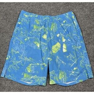 The North Face Wander Blue/Green Shorts Men's Small